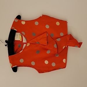 kate spade silk crop top